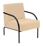 SPA 1 černý lak, koženka AN 096 - koženka béžová